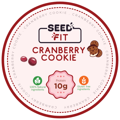 Cranberry Protein Cookie - Seedfit