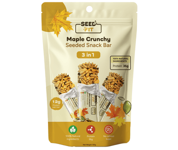 Maple Crunchy - 3 Bar Pack - Seedfit
